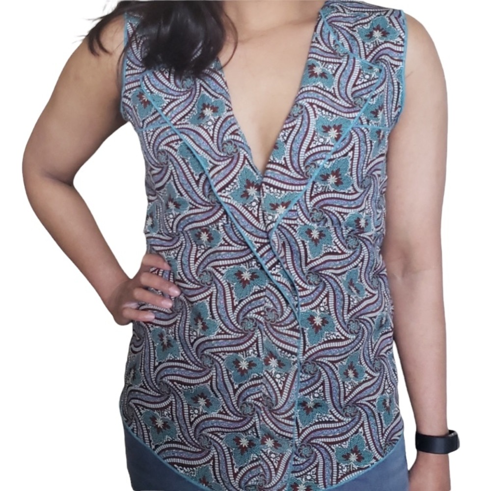 💙4 for 20! Paisley Printed Tank Top Blouse